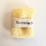 Home 3D Honeycomb Exfoliating Body Sponge with Soap Pocket (2-Pack)