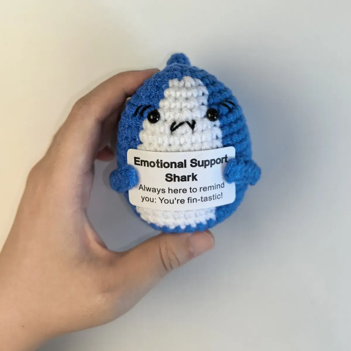 emotional support shark (positive energy card) emotional support shark (positive energy card)