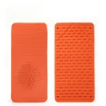 flexible aluminum phone holder vibrant orange